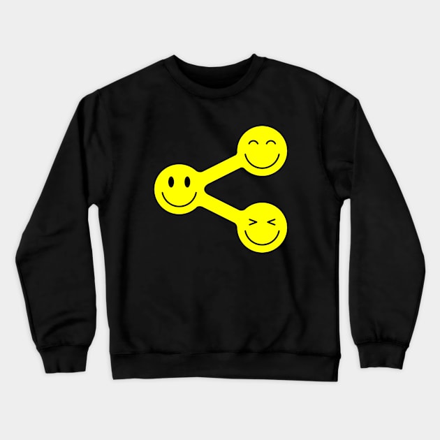 Share your smile Crewneck Sweatshirt by mainial